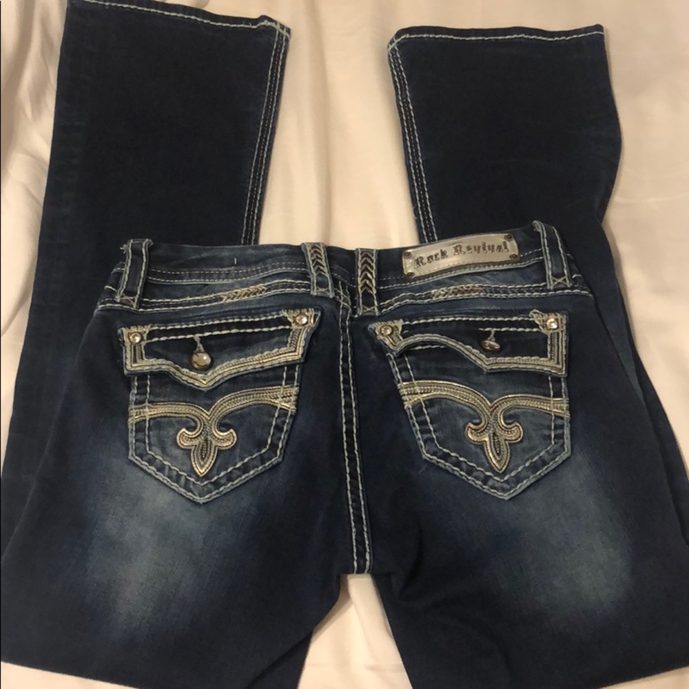Women’s rock revival jeans